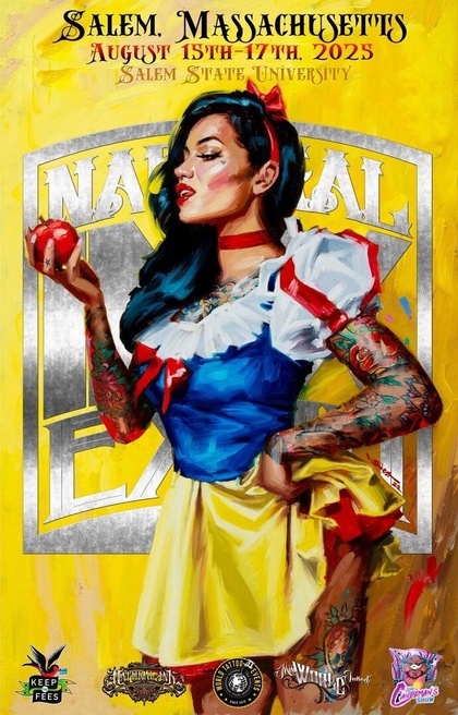 Natural Ink Tattoo Expo Salem 2025 | 15 - 17 Августа 2025