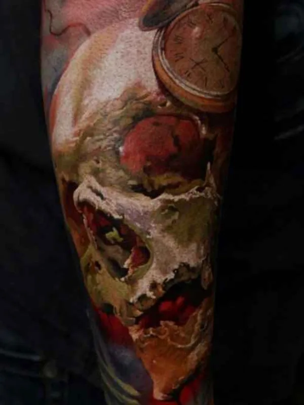 color realism tatouage sur forearm #4181 | Artiste tatoueur Дмитрий Самохин