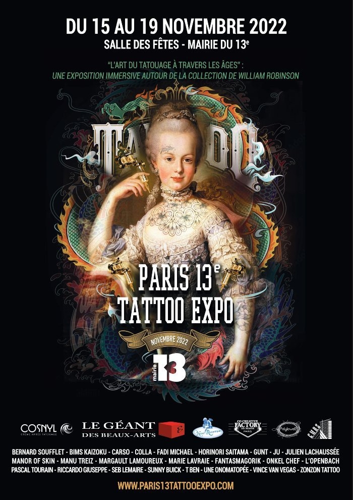 Paris 13 Tattoo Expo 2022 Paris 13 Tattoo Expo 2022