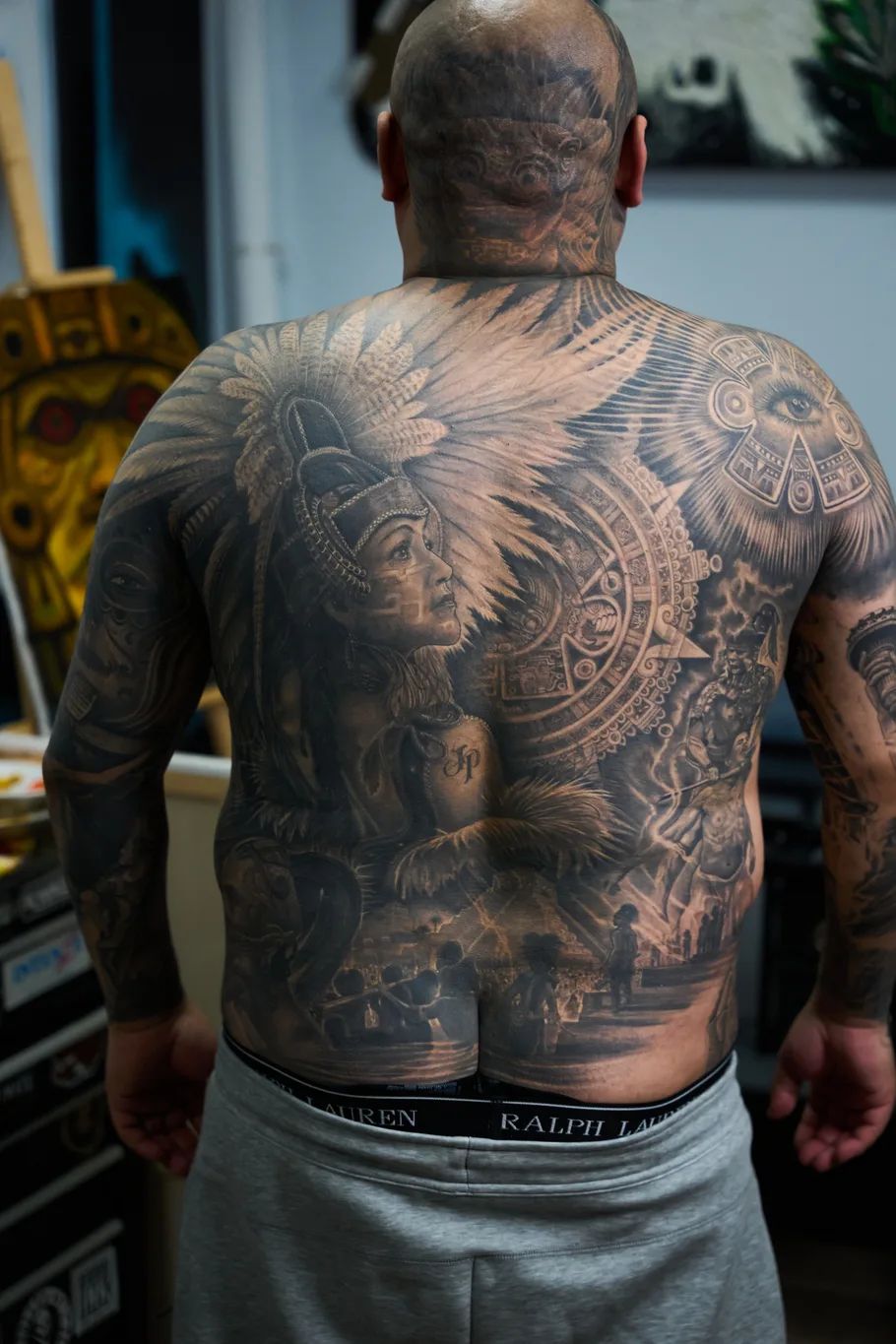  Aztec Tattoos by Fantasmita