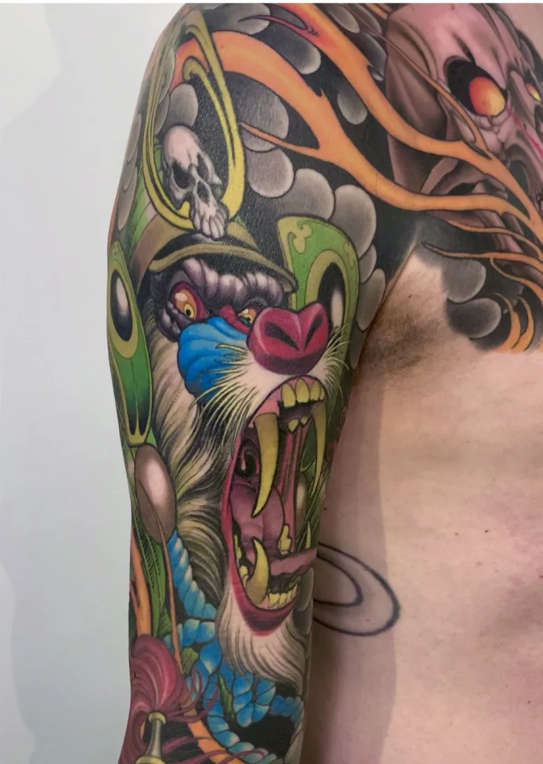 Tattoo artist Peter Lagergren