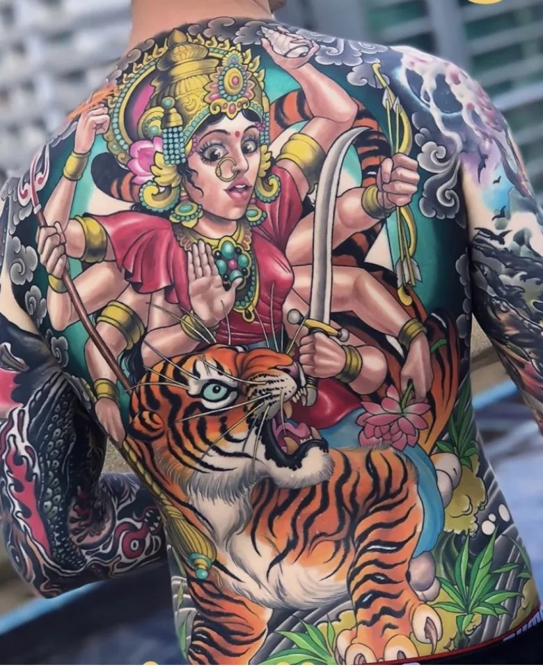 Tattoo artist Peter Lagergren
