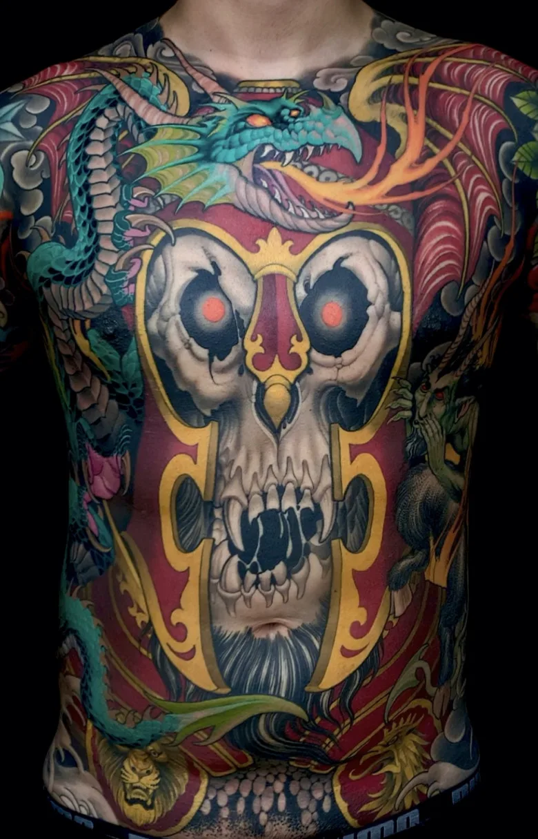 Tattoo artist Peter Lagergren