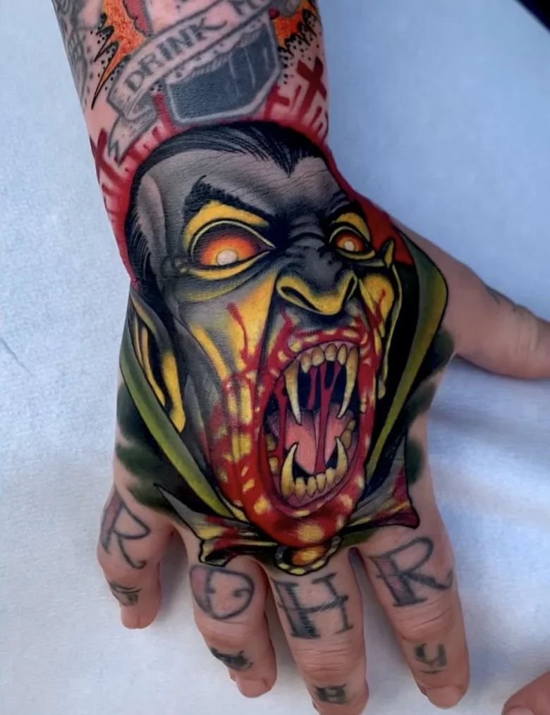 Tattoo artist Peter Lagergren