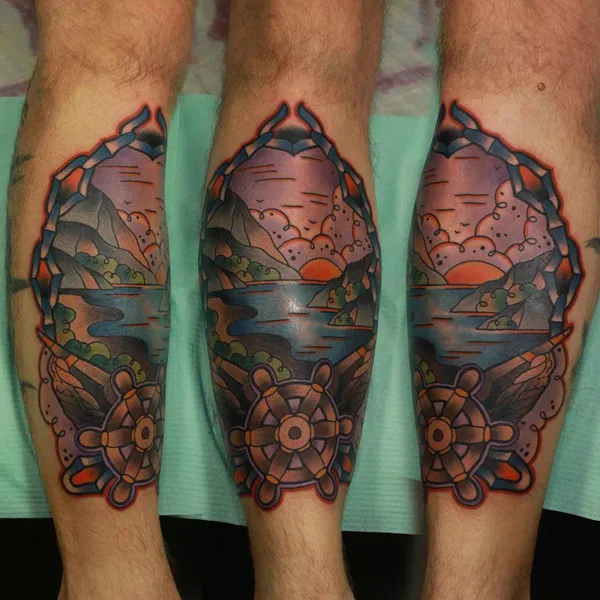 Old School tattoo by Дмитрий Чернов in Пенза