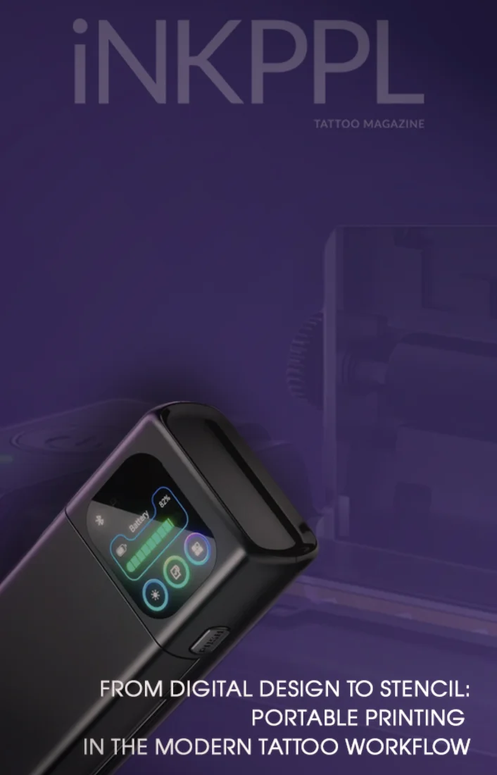 From Digital Design to Stencil: Portable Printing in the Modern Tattoo Workflow