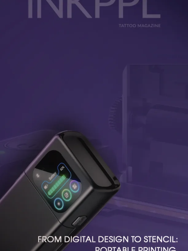 From Digital Design to Stencil: Portable Printing in the Modern Tattoo Workflow
