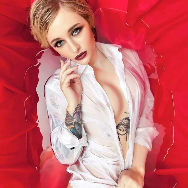 татуировка #6819 | Тату Модель Lyubov Rechitskaya