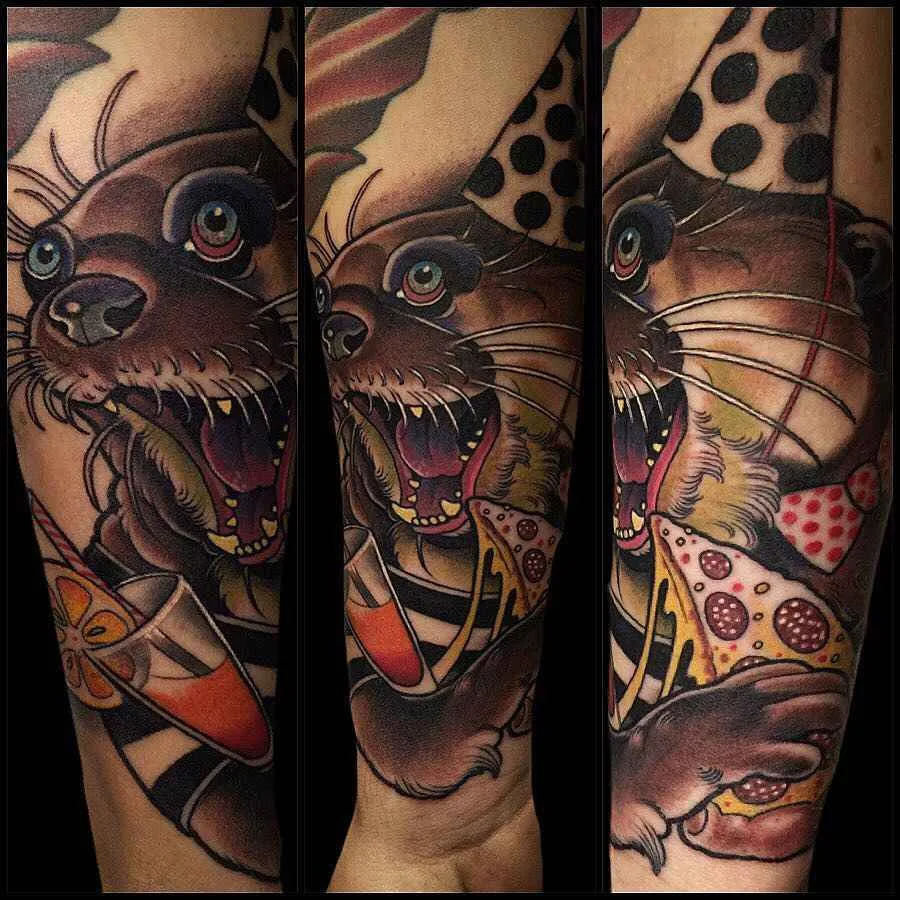 Тату-мастер Aniela Dahlgren Fruduva неотрадиционные цветные татуировки нью скул | Tattoo artist Aniela Dahlgren Fruduva neo traditional color tattoo new school tom sellek tattoo