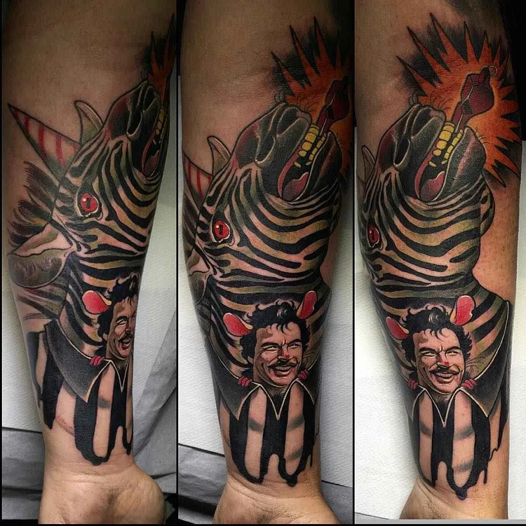 Тату-мастер Aniela Dahlgren Fruduva неотрадиционные цветные татуировки нью скул | Tattoo artist Aniela Dahlgren Fruduva neo traditional color tattoo new school tom sellek tattoo
