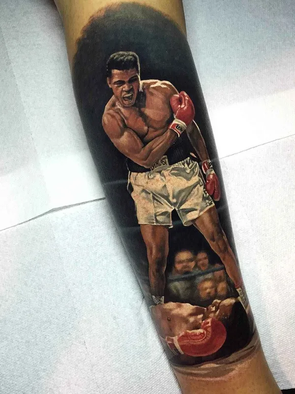 color realism 纹身 在 forearm #5328 | 纹身师 Steve Butcher
