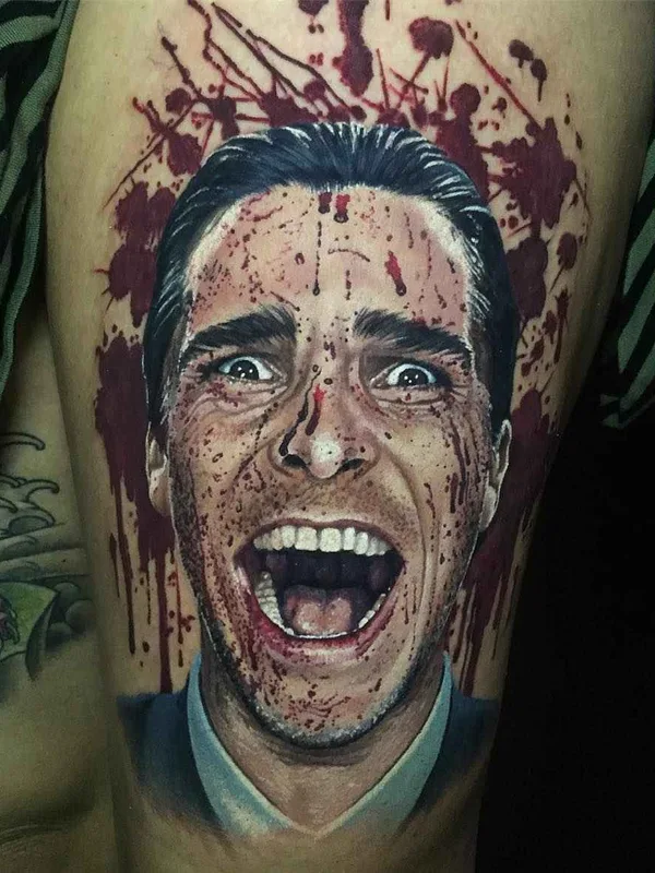 color realism 纹身 在 thigh #5332 | 纹身师 Steve Butcher