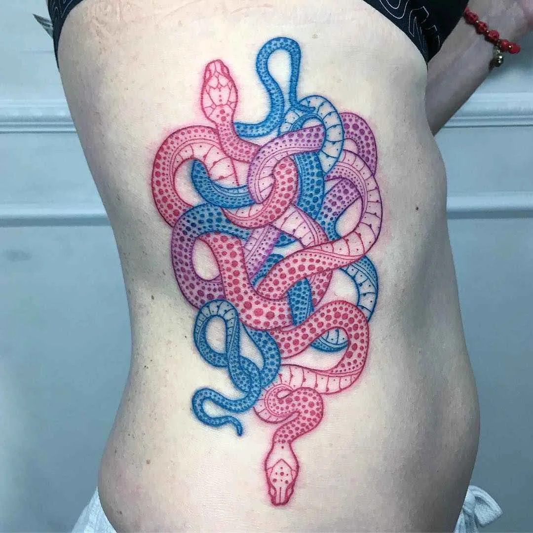 Тату-мастер Mirko Sata дизайн татуировки змеи, белые татуировки | Tattoo artist Mirko Sata snake design tattoo , white tattoos