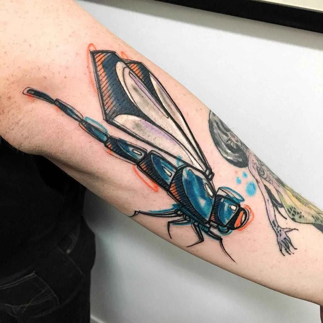 Тату-мастер Luca Testadiferro цветные скетч татуировки дизайн | Tattoo artist Luca Testadiferro color design sketch tattoo