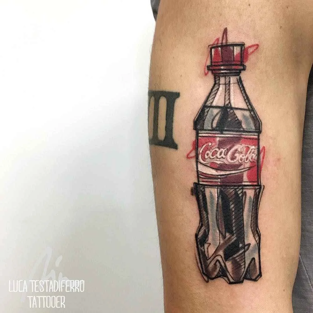 Тату-мастер Luca Testadiferro цветные скетч татуировки дизайн | Tattoo artist Luca Testadiferro color design sketch tattoo