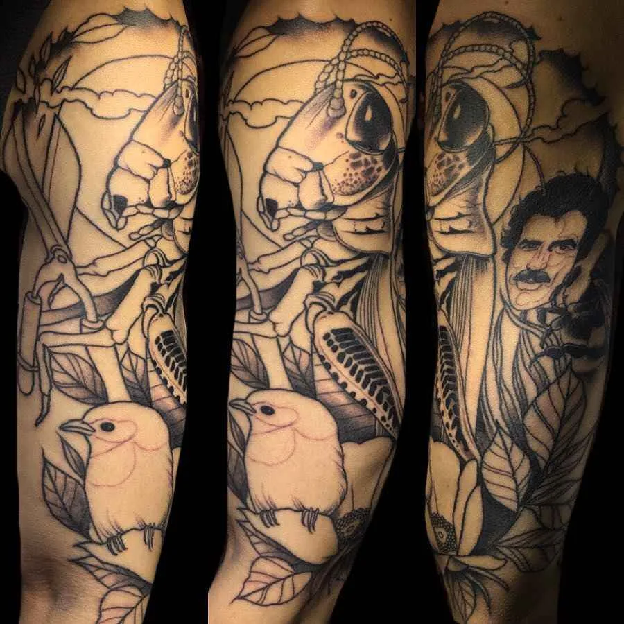 Тату-мастер Aniela Dahlgren Fruduva неотрадиционные цветные татуировки нью скул | Tattoo artist Aniela Dahlgren Fruduva neo traditional color tattoo new school tom sellek tattoo