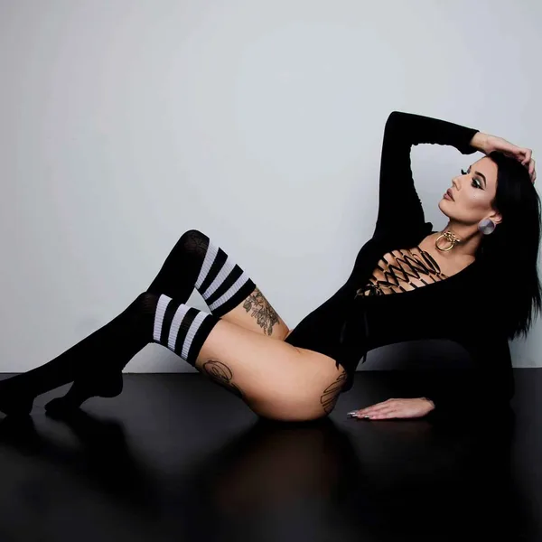 tattoo #6449 | Tattoo Model Cloe Raven
