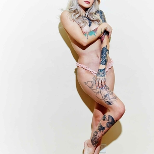 🔥 Горячие фото, портфолио модели  #5475 Тату модель Ray Mattos