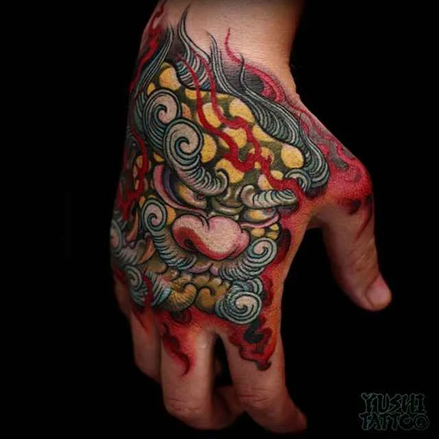 Tattoo artist Yushi authors color neo traditional japanese tattoo | USA
