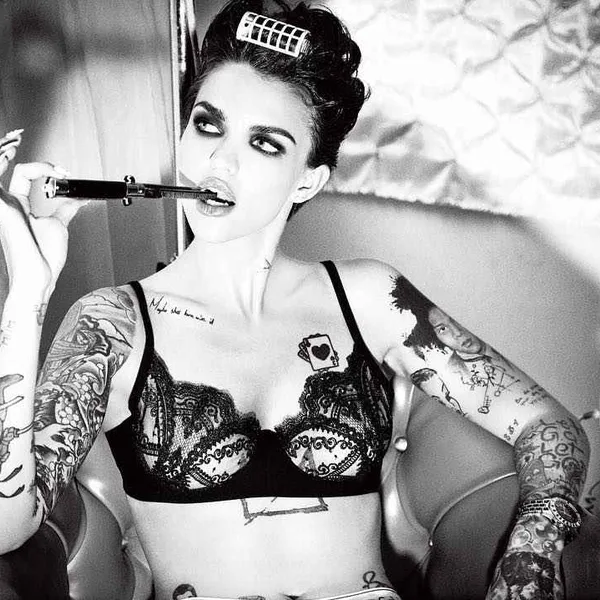 타투 #15957 | 타투 모델 Ruby Rose