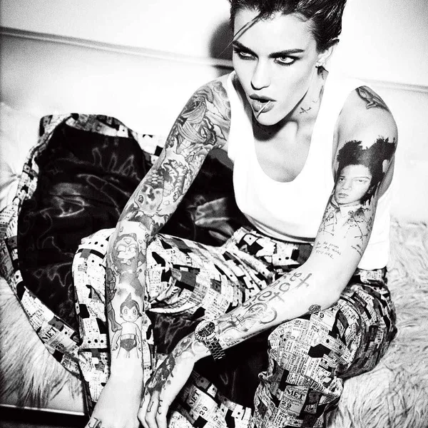 타투 #15971 | 타투 모델 Ruby Rose