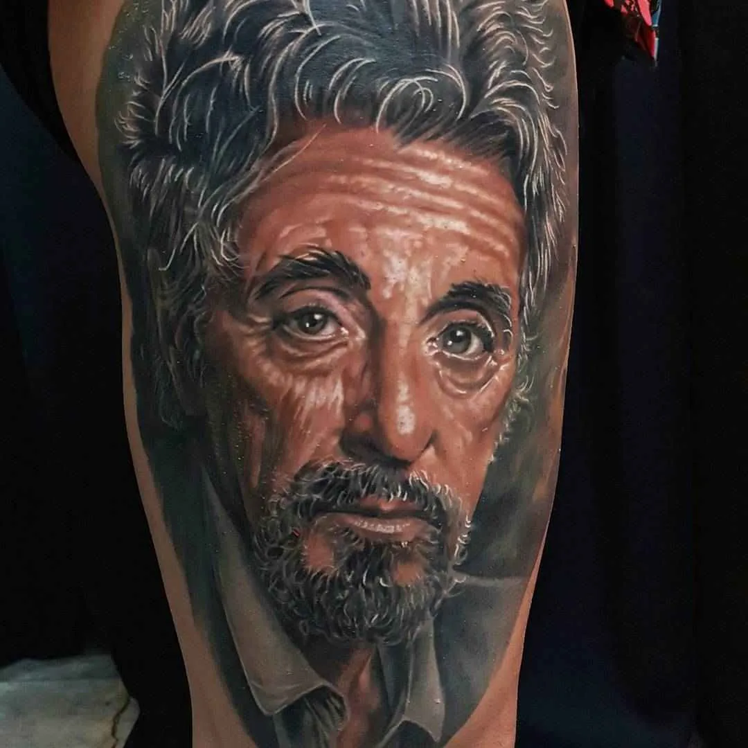 Tattoo artist Draz Palaming color realism tattoo | Quezon City, Philippines