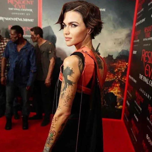 타투 #15967 | 타투 모델 Ruby Rose