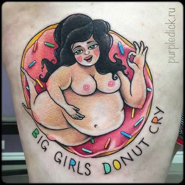 Tattoo artist Dmitriy PurpleDick Yakovlev color authors new school tattoo | Moscow, Russia
