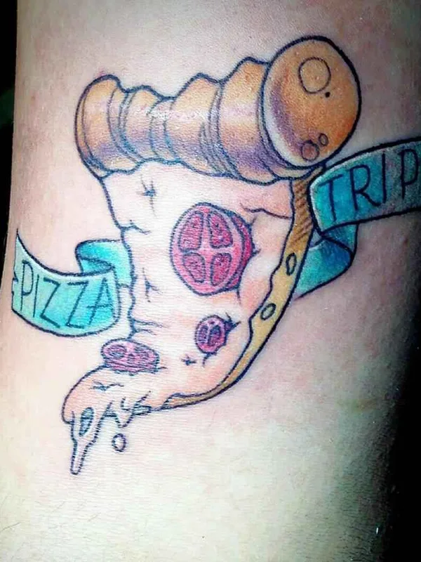 color cartoon tattoo auf forearm #15983 | Tätowierer Luis CuesNow Rangel
