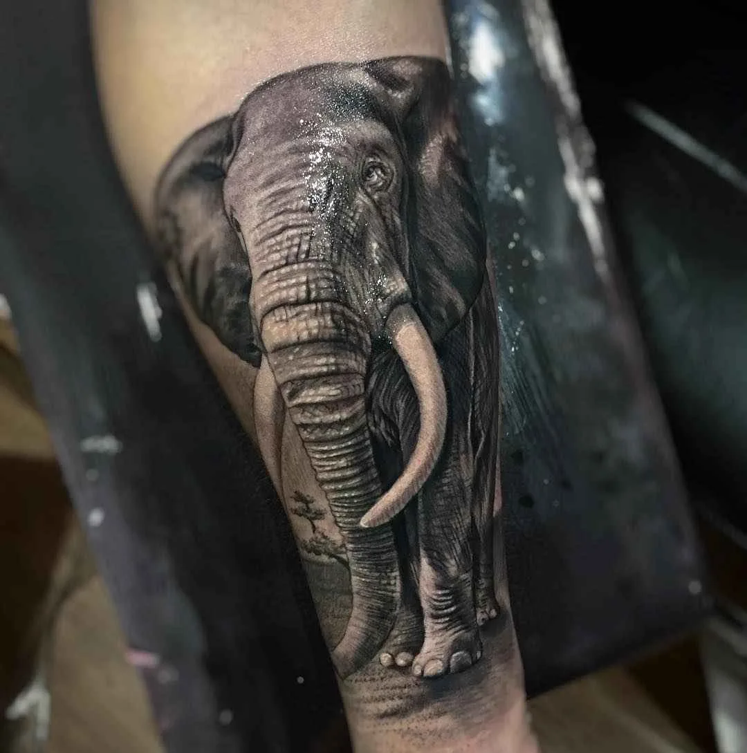 Tattoo artista Daniel Bedoya colore e nero e grigio realistico tattoo | Pereira, Colombia