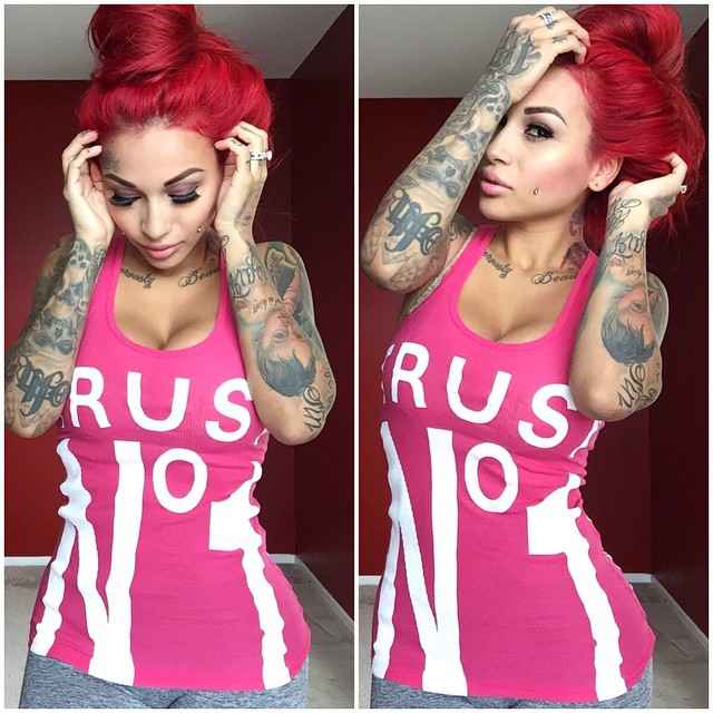 Tattoo model Brittanya Razavi USA | iNKPPL