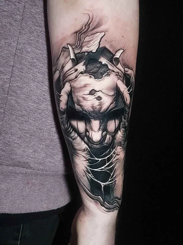 black and grey realism Tatuaggio su forearm #15858 | Tatuatore Hokowhitu Sciascia
