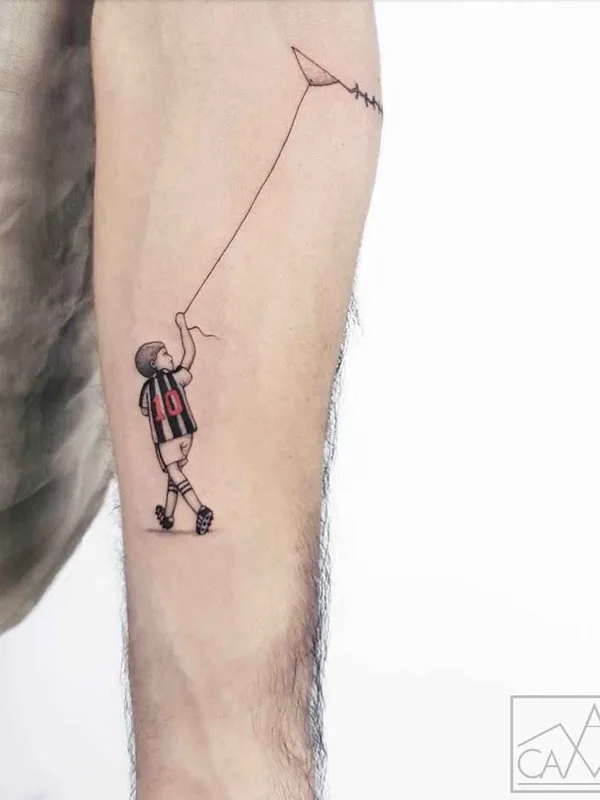 female color miniature Tatuaggio su forearm #15538 | Tatuatore Ahmet Cambaz