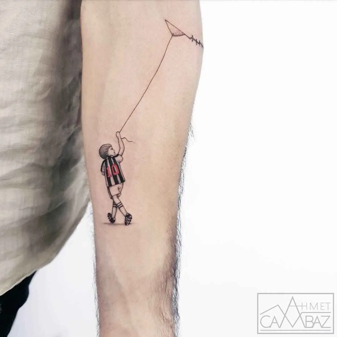 Tatuaggio artista Ahmet Cambaz luce autori minialistici tatuaggio | Istanbul, Turchia