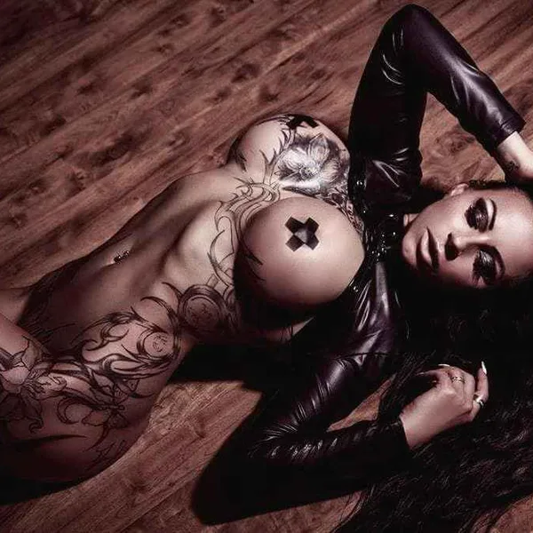 tattoo #15507 | Tattoo Model Sharon Phoenix
