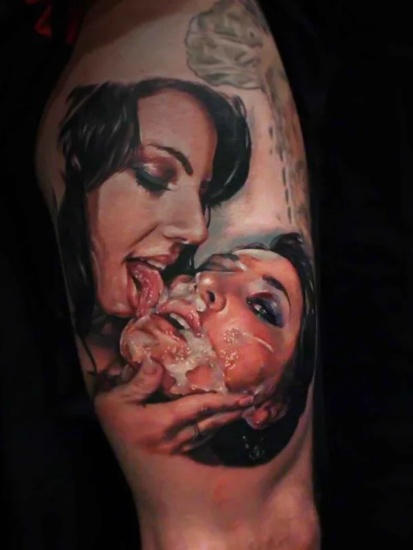 color realism 타투 부위 upper arm #16037 | 타투이스트 Kris Busching