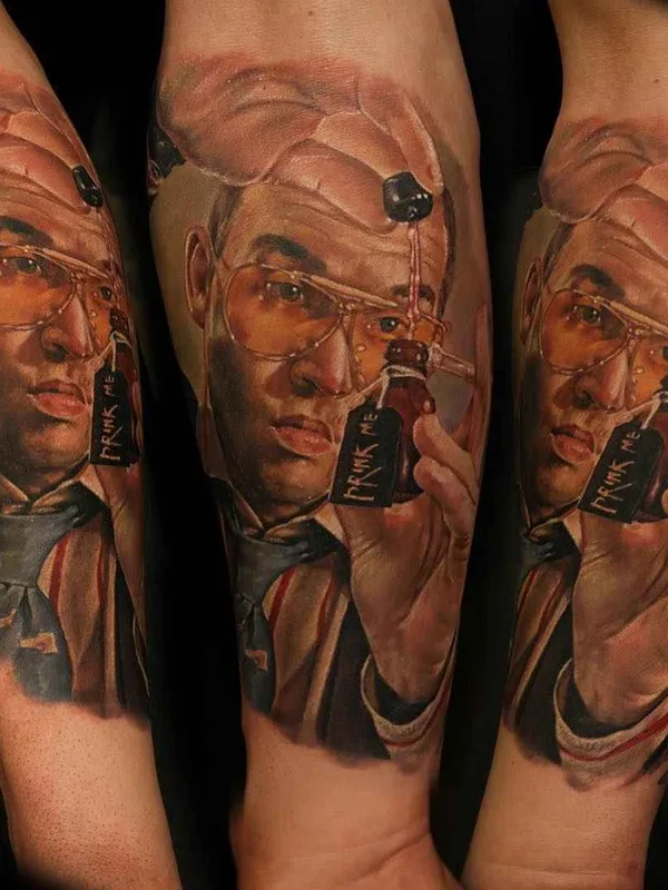 male color realism 타투 부위 forearm #16043 | 타투이스트 Kris Busching