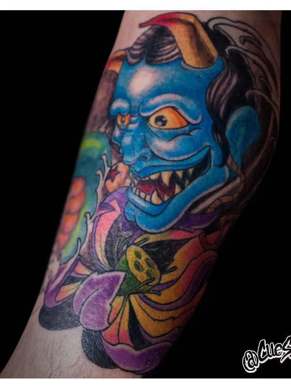 color japanese tattoo auf forearm #15987 | Tätowierer Luis CuesNow Rangel