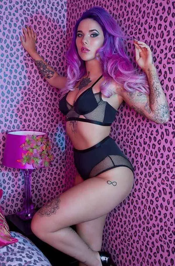 Tattooed model Dannika Daisy , alternative photo model | UK