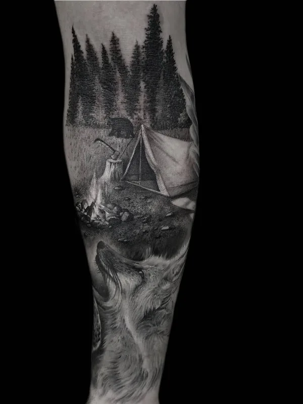 black and grey realism Tatuagem em forearm #27366 | Tatuador Chris Adamek