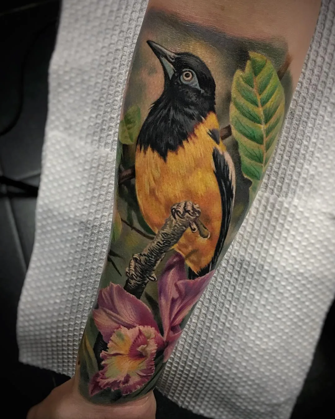 Tattoo artist Roberto Carlos Sanchez Mesa, color and black&grey authros style portrait realistic tattoo, surrealism | Cuba