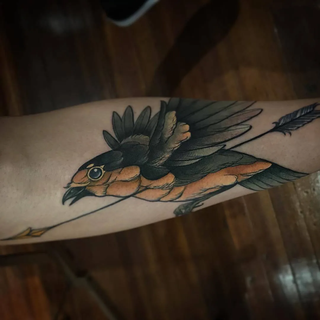 Artista di tattoo Jason Sketchy Lawyer, stile autore colori neo tradizionali tattoo | Atlanta, GA, USA