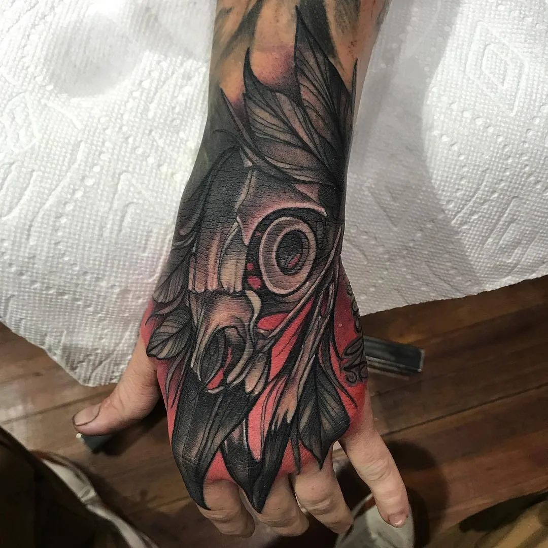 Artista di tattoo Jason Sketchy Lawyer, stile autore colori neo tradizionali tattoo | Atlanta, GA, USA