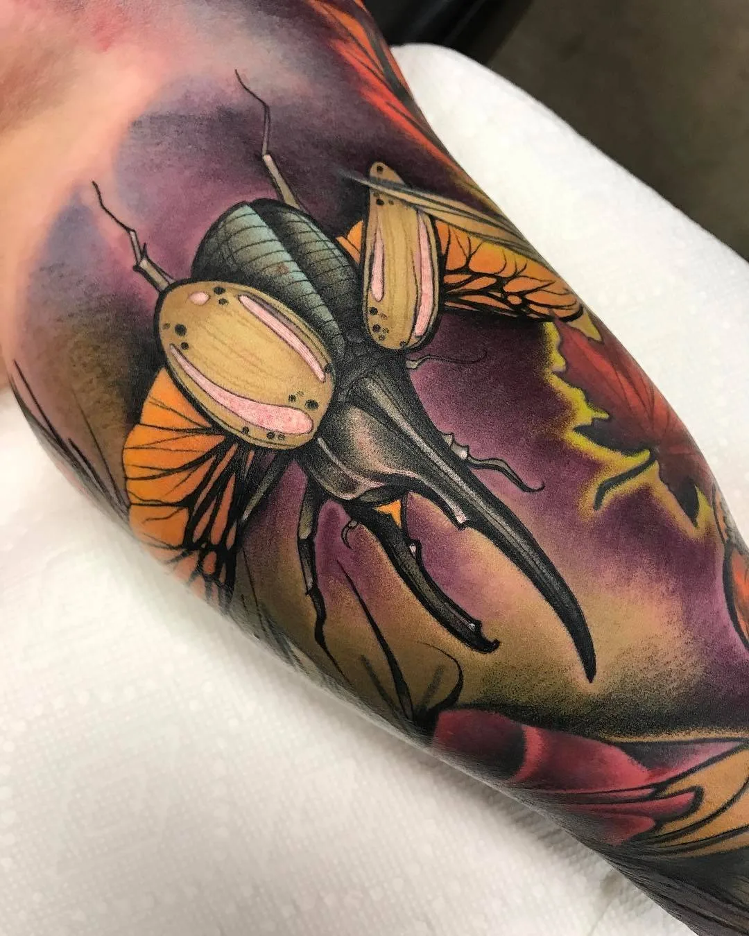Artista di tattoo Jason Sketchy Lawyer, stile autore colori neo tradizionali tattoo | Atlanta, GA, USA