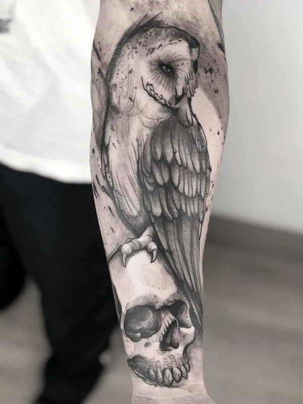 black and grey black and grey Tatuagem em forearm #27550 | Tatuador Paulo Reis