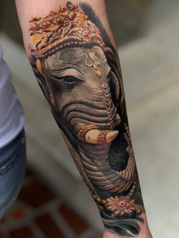 color realism tatuaje en full sleeve #27136 | Tatuador Roberto Carlos Sanchez Mesa