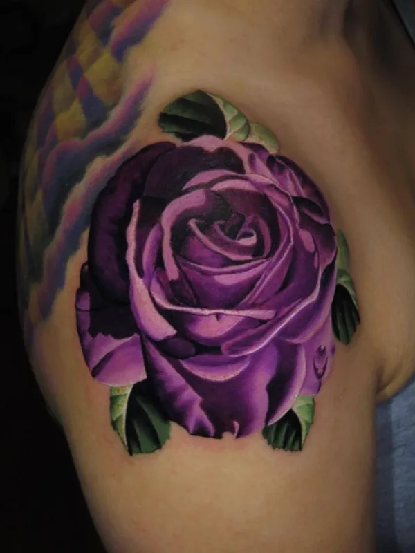 female color realism 타투 부위 shoulder #27573 | 타투이스트 Jose Guevara Morales