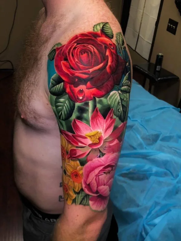 male color realism 타투 부위 full sleeve #27574 | 타투이스트 Jose Guevara Morales