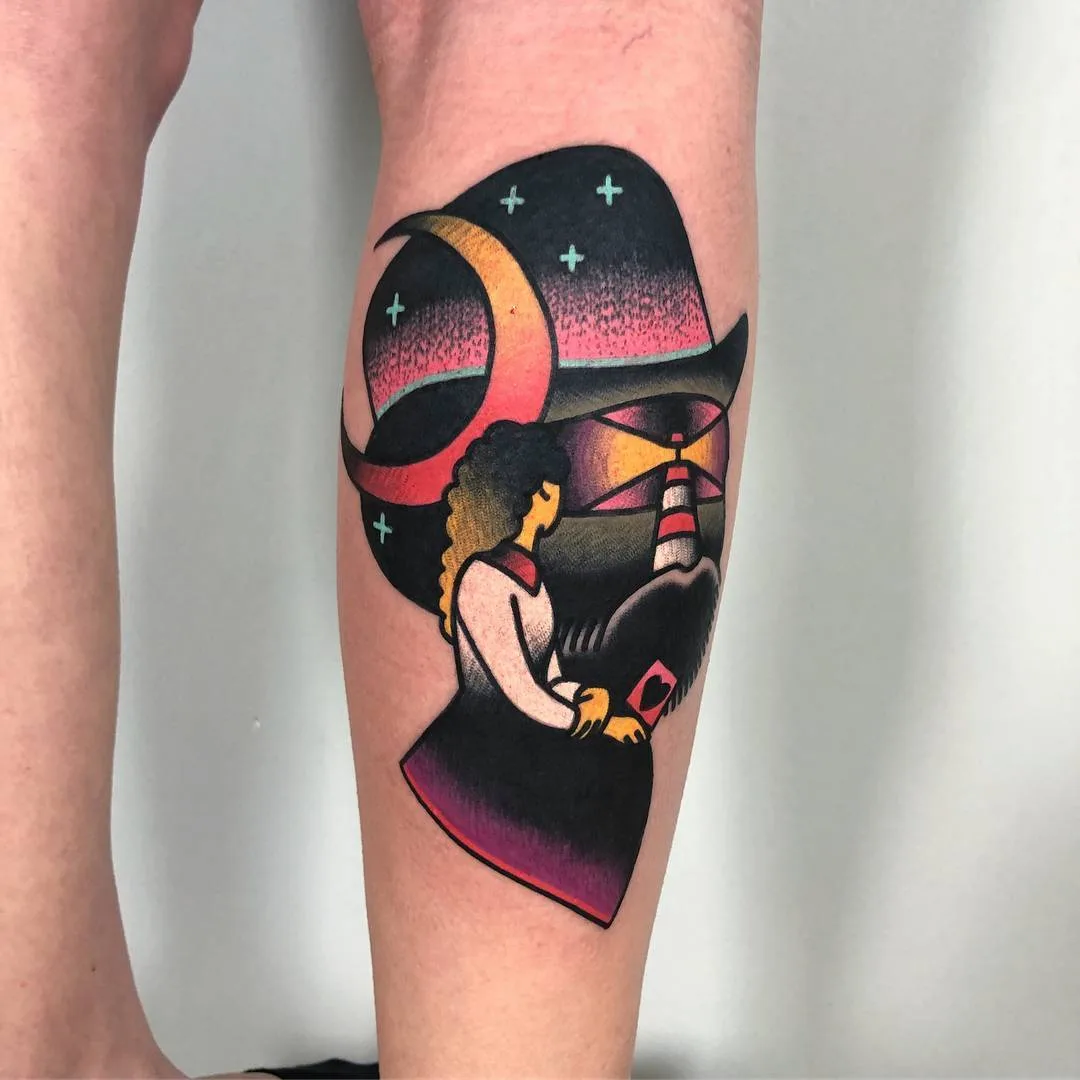 Tattoo artist David SZ, color authors style surrealistic tattoo, traditional, psychedelic | Bratislava, Slovakia