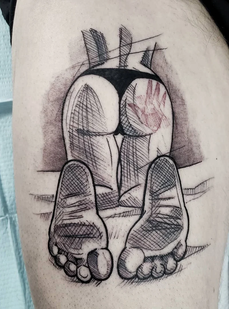 12 Tatuagem de esbo&ccedil;o livre fant&aacute;stica - Mike Riina